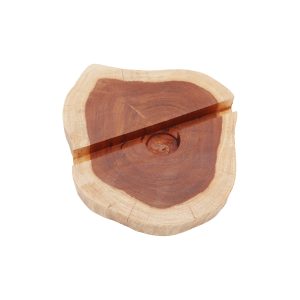 Natural is very practical. It will certainly be a great addition to your desktop.The phone stand has universal small hole cut out where the phone will stand securely. Just place your phone in it. When not in use