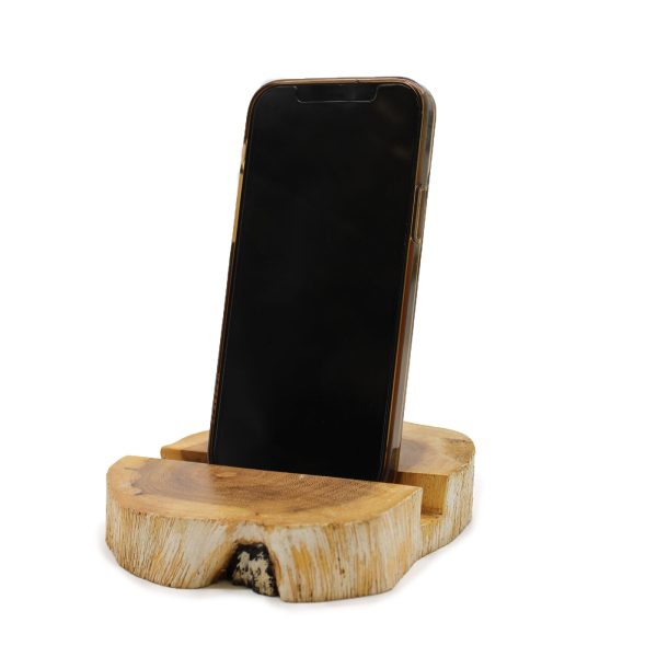 adding modern style to any room decor. These Wholesale Wooden Phone Holders are perfect for mobile phones