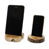 Lrg Gamal Wood Phone Holder - Whitewash - Image 7