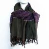 Lrg Indian Boho Scarves - 71x183cm - Random Blues - Image 2