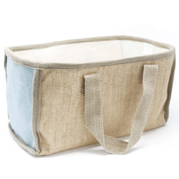 Lrg Shopping Basket - 33x18x20cm - Teal - Image 3
