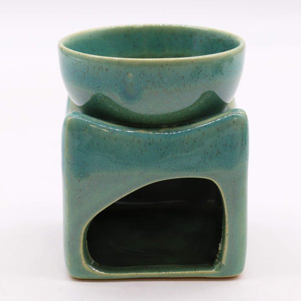Lucky Coin Large Oil Burner - Jade - Image 2