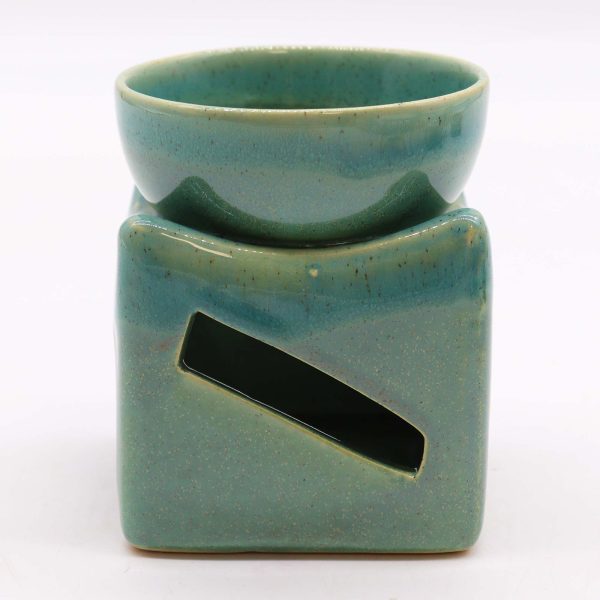 Lucky Coin Large Oil Burner - Jade - Image 3