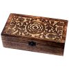 Take a look at this wholesale Mango Aromatherapy Box.This pretty piece will look beautiful in the bedroom or dressing room or any room really.These aromatherapy storage boxes are designed to hold 10ml bottles; therefore they are ideal for storing essential oils. You could sell them separately or maybe make up your own essential oils kits or gift sets.Size:14.5x26.5x8