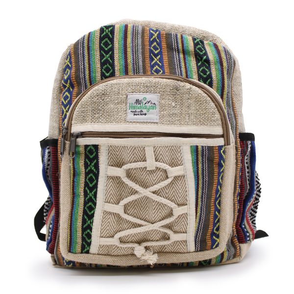 Medium Backpack - Rope & Pockets Style - Image 5