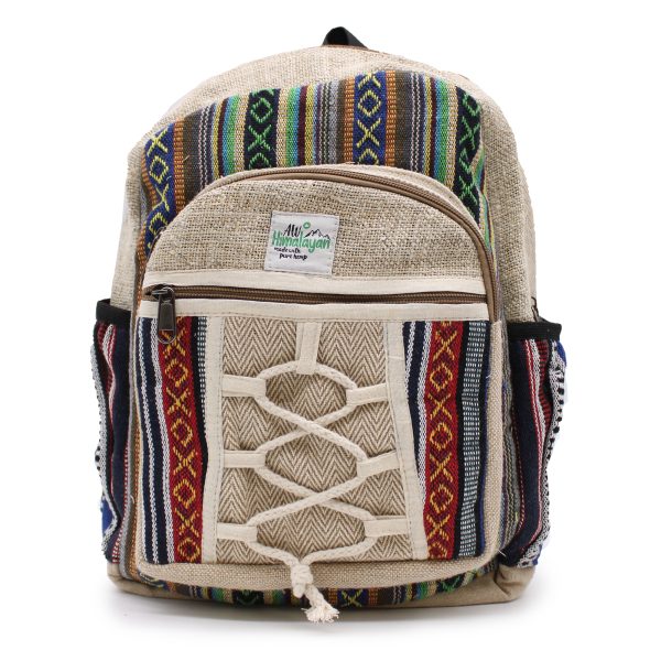 Medium Backpack - Rope & Pockets Style - Image 6