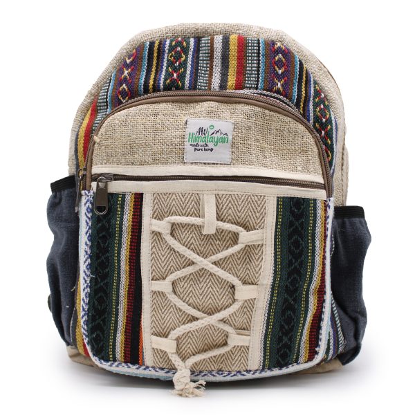 Medium Backpack - Rope & Pockets Style - Image 7