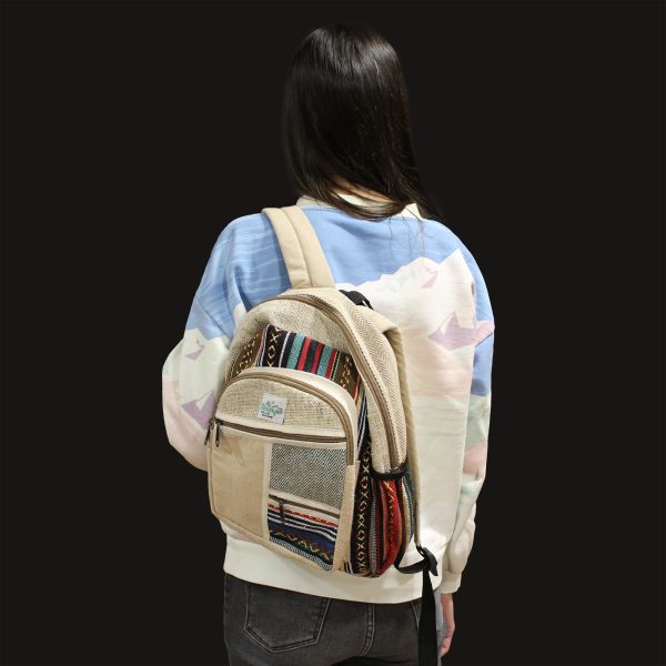 Medium Backpack - Zig Zag Zips Style - Image 7