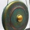 but these days also used in Yoga studio's. Many people believe the gong sound to have healing properties.. Sound the gong to bring peace and love into your space.The gongs comes with a sturdy wooden carved stand. Making an attractive and useful artwork. Handmade in BaliMusical