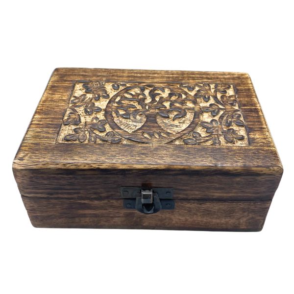 Wholesale Medium Wooden Keepsake Tree of Life.More than storage