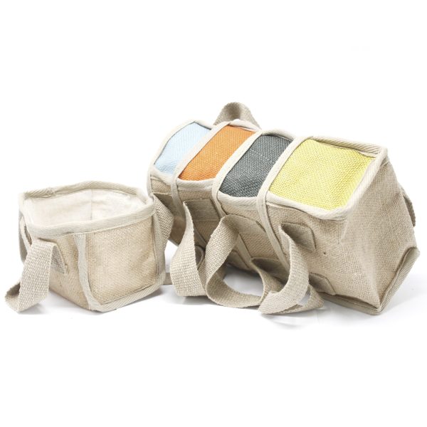 Mini Shopping Basket - 16x10x12cm - Nat - Image 3
