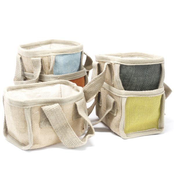 Mini Shopping Basket - 16x10x12cm - Nat - Image 4