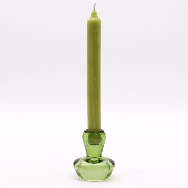 Mushroom Flip Dinner Candle / Tealight Holder - Garden Jade - Image 2
