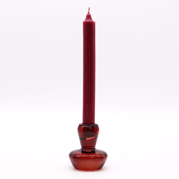 Mushroom Flip Dinner Candle / Tealight Holder - Vampire Red - Image 2