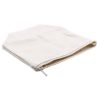 Natural Cotton Toiletry Bag 10 oz - Medium Pouch - Image 3