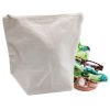 Natural Cotton Toiletry Bag 10 oz - Medium Pouch - Image 5