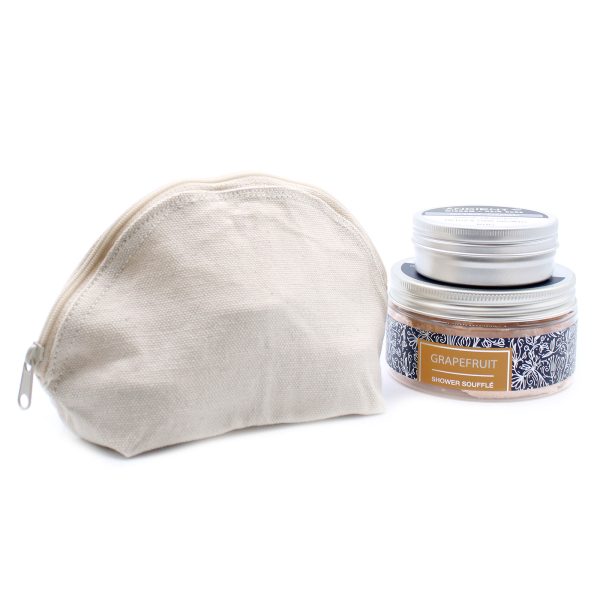 Natural Cotton Toiletry Bag 10 oz - Moon Bag - Image 4