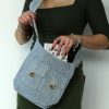 Natural Tones Two Pocket Bags - Soft Lavender - Medium - Image 2