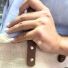 Natural Tote Bag Leather Handle - Buddha - Image 3