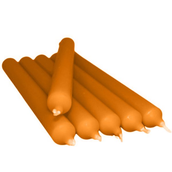 Orange Dinner Candle