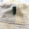 Patched Hemp & Cotton Boho Festival Hat - Natural - Image 2