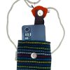 Phone Holder Bag Black and Multi - fox decor - Image 2