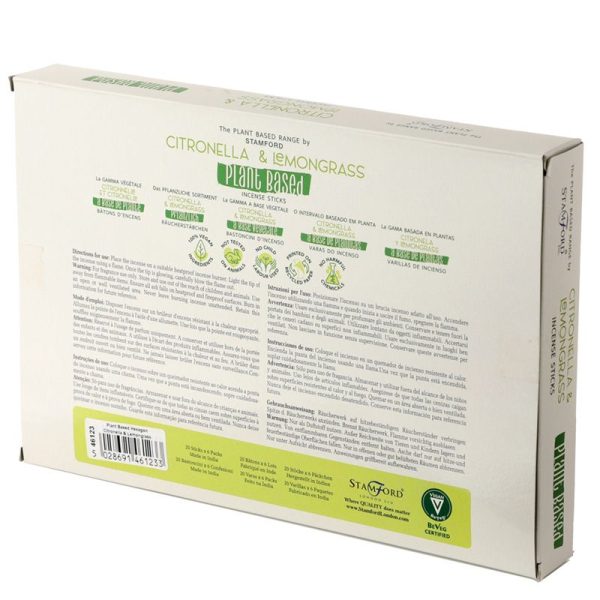 Plant Based Incense Sticks - Citronella & Lemongrass - Image 2