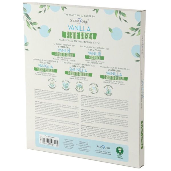Plant Based Masala Incense Sticks - Vanilla - Image 4