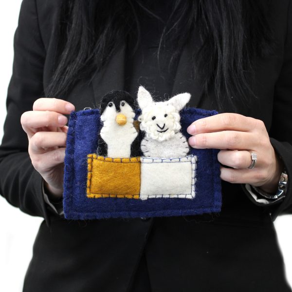 Pouch with Finger Puppets - Puppy Pals - Image 3