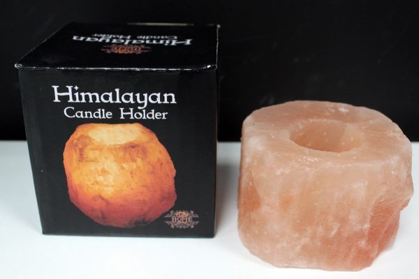 Quality Natural Salt Candle Holder - Image 4