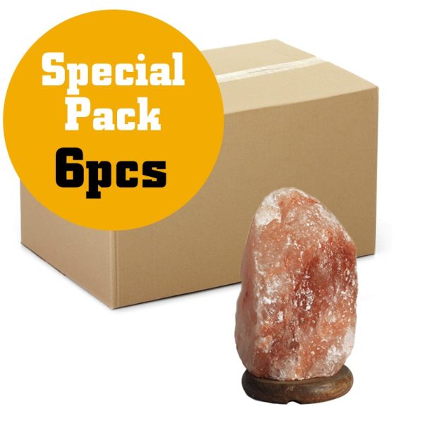 Quality Natural Salt Lamp - apx 3-5kg EU Cable