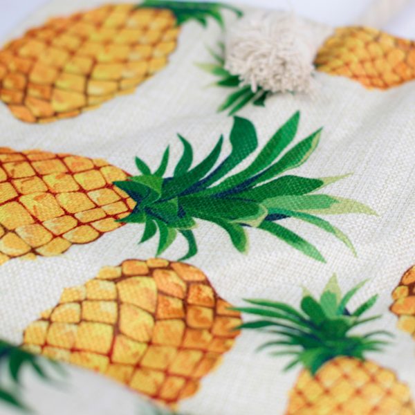 Rope Handle Bag - Pineapples - Image 3