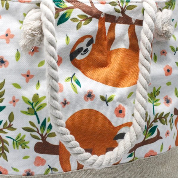Rope Handle Bag - Sloths - Image 3
