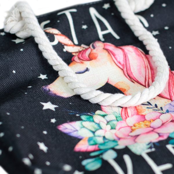 Rope Handle Bag - Star Keeper Unicorn - Image 2