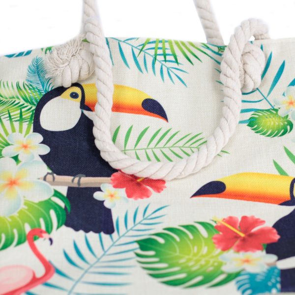 Rope Handle Bag - Tropical Toucan - Image 2