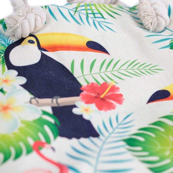 Rope Handle Bag - Tropical Toucan - Image 3