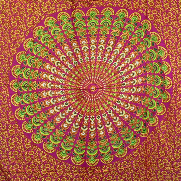 Ruby Lime Mandala Sarongs - Image 3