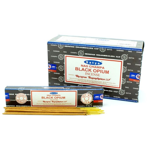Satya Incense Sticks 15g - Black Opium - Image 2