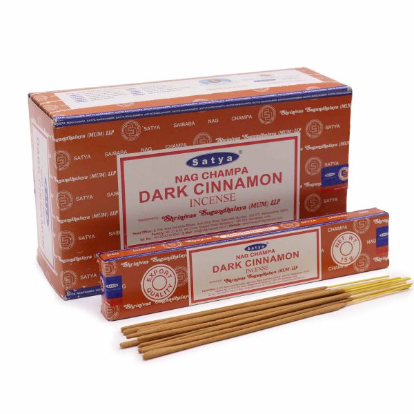 Satya Incense Sticks 15g  -Dark Cinnamon