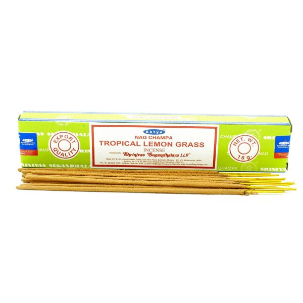Satya Incense Sticks 15g - Tropical Lemongrass - Image 3