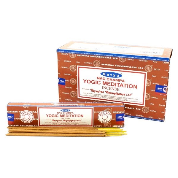 Satya Incense Sticks 15g - Yogic Meditation - Image 2