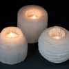 Selenite Mountain Top Candle Holder - 8 cm - Image 3