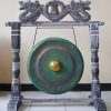 The Medium Gong in Stand is perfect for creating a relaxing and meditative atmosphere. The sound of the gong can help to soothe your mind and calm your senses