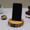 Small Log Phone Holder (full slice) - Natural - Image 6