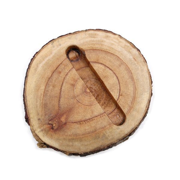 on a night table near the bed or a coffee table