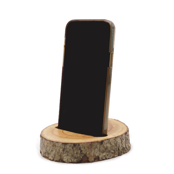 at an optimal viewing angle in portrait format. This phone holder will fit most devices.If you’re looking for something a little more unique than regular cheap plastic phone holders this will be great alternative.Dimensions: 13x12x2.5cmAn essential giftware item! Stock up today.