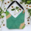 Soft Blend Shoulder Tote - Teal - Image 4