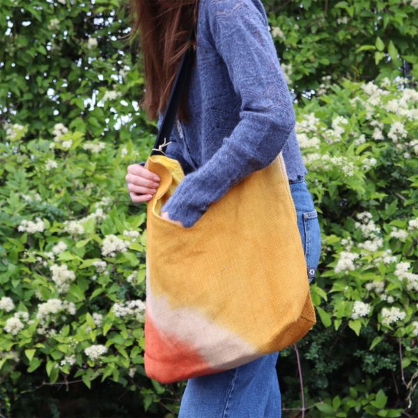 Soft Blend Shoulder Tote -Tumeric - Image 6