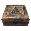 Square Wooden Keepsake Buddha. Beyond mere storage