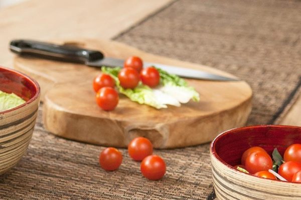 Teak Chopping Board - 40cm - Image 4